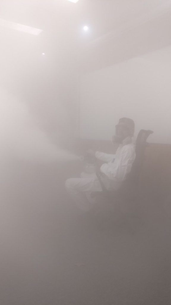Сухой туман от запахов. Обработка сухим туманом в Пскове.